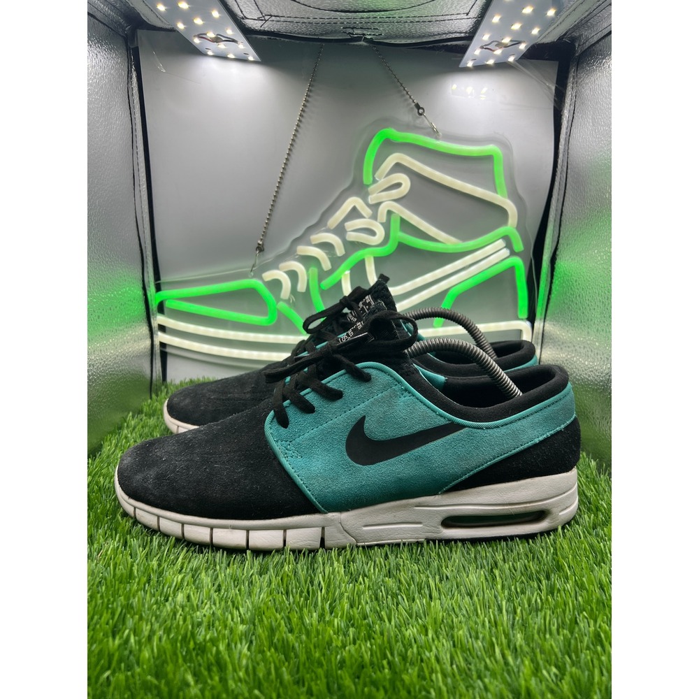 Nike SB Stefan Janoski Max Black Clearwater Suede 685299-031 Mens 10